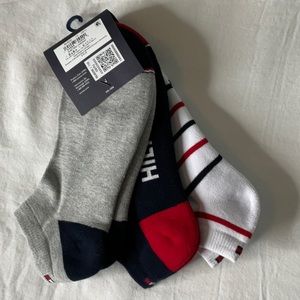 3pairs Tommy Hilfiger ankle socks